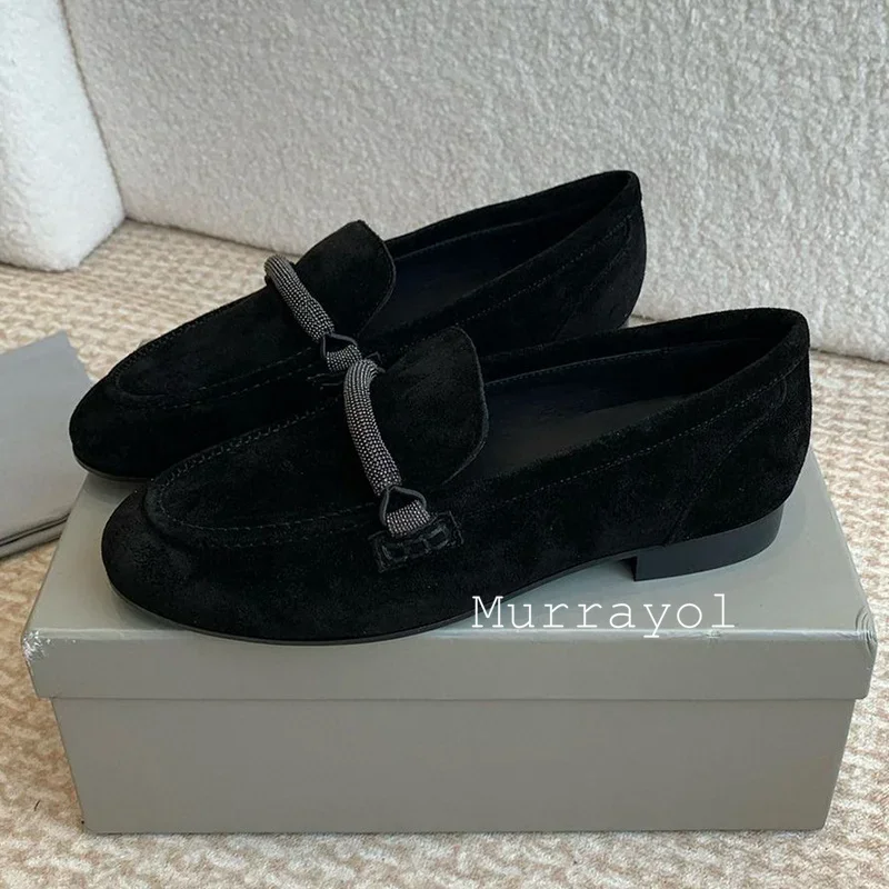 Женские лоферы с декором из бисера в стиле ретро женские замшевые туфли на