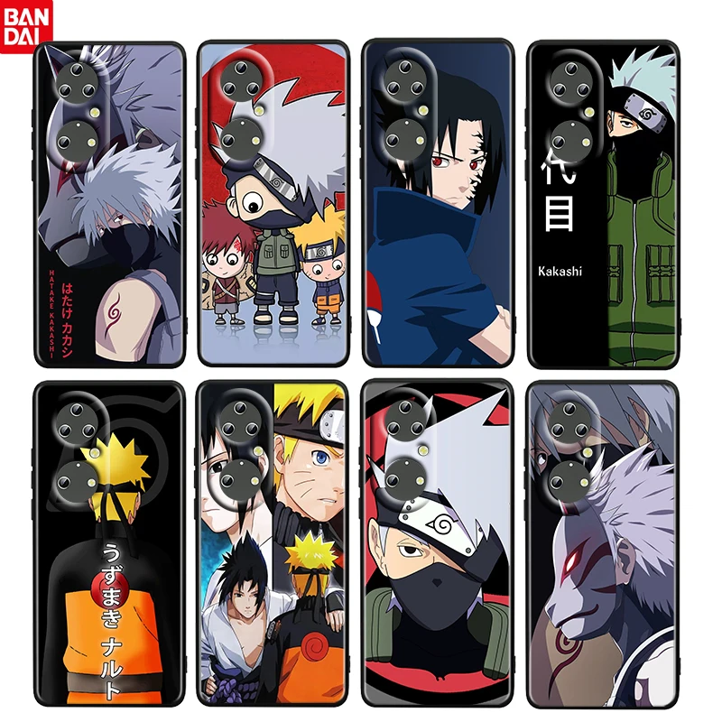 

Anime Naruto Uchiha Izuna For Huawei P50 40 30 20 10 9 Lite E Mini Pro 5G TPU Soft Gel Silicone Black Cover Phone Case Funda
