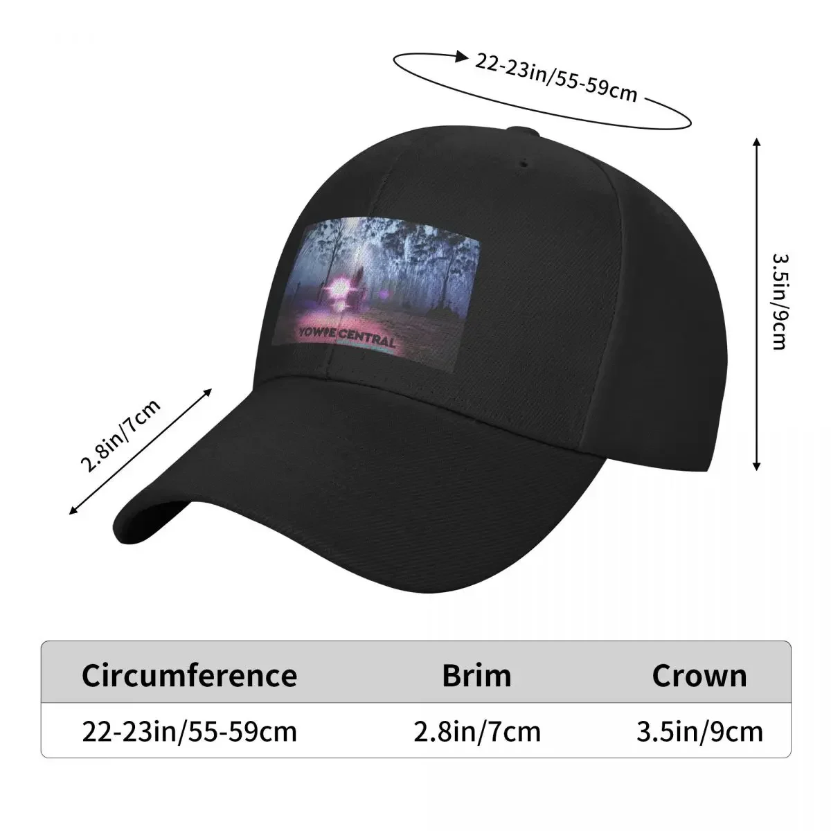 The Ghost and Orbs of Yowie Central с художественным произведением Jasmine Winter Designs Бейсбольная