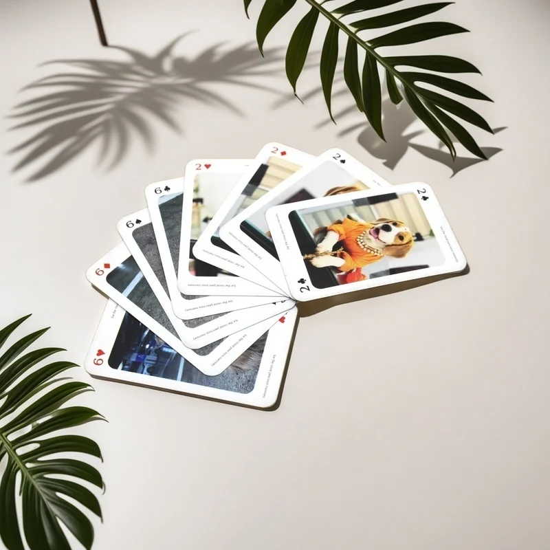 Уникальные мемориальные подарки игральные карты по индивидуальному заказу на