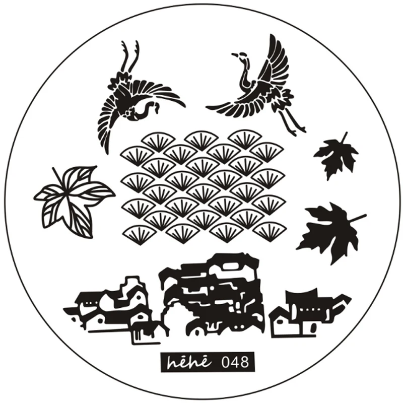 Шаблон для стемпинга ногтей из нержавеющей стали