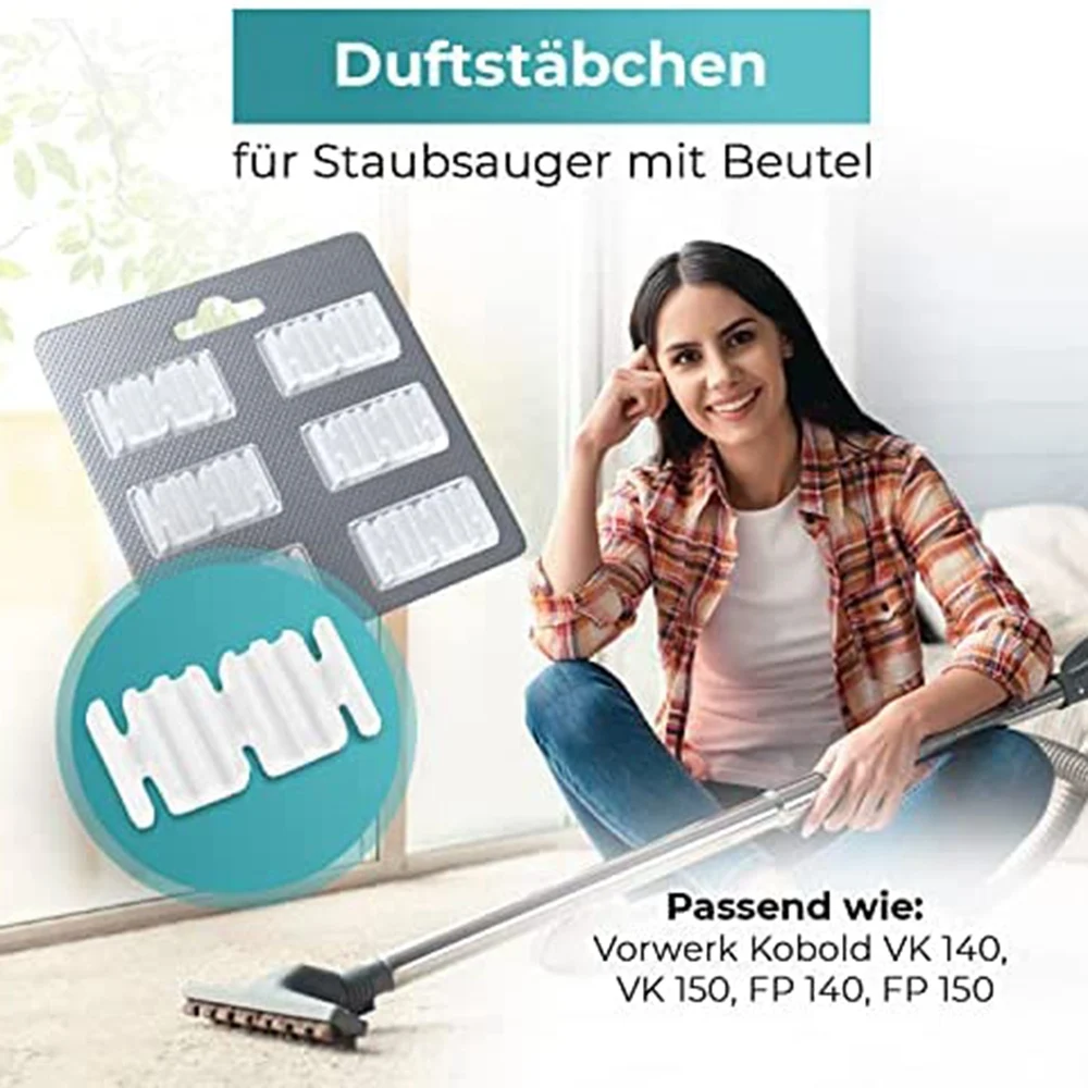 Ароматические палочки набор ароматических блоков для замены пылесоса Vorwerk Kobold VK