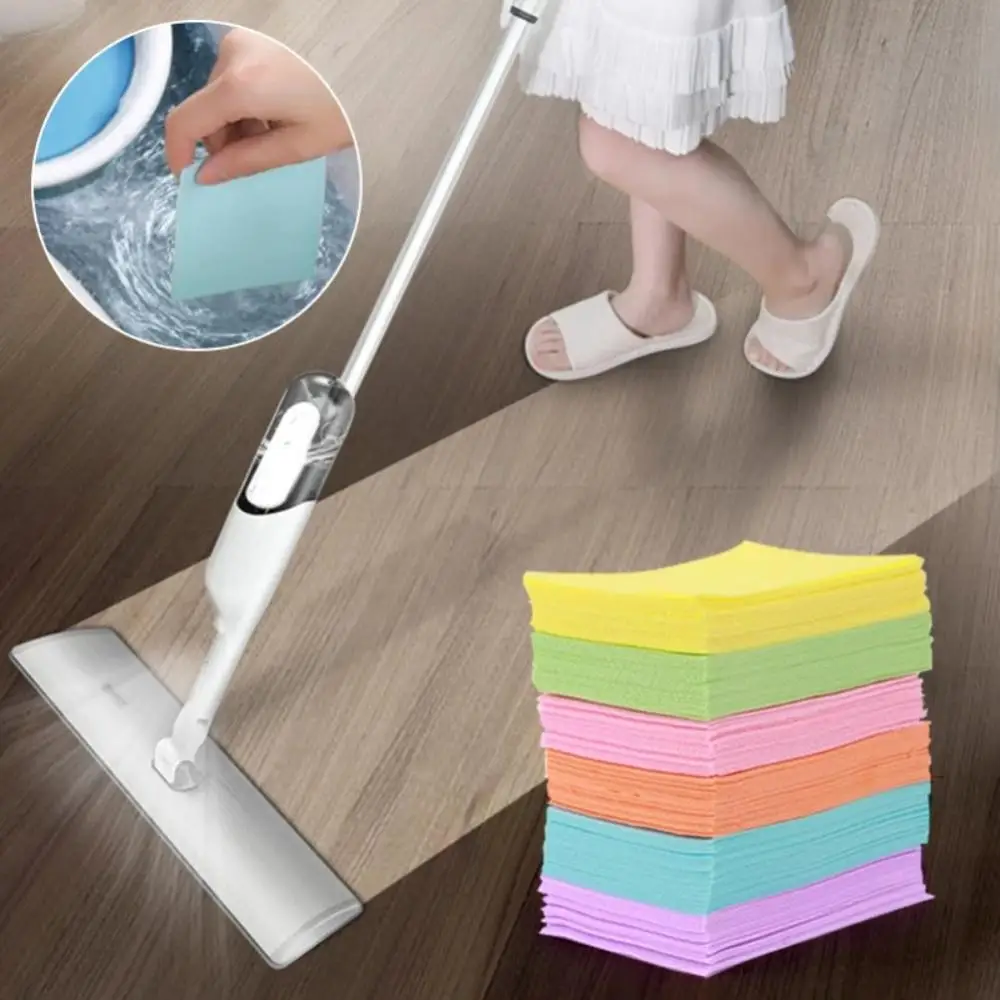 

30pcs Floor Cleaning Sheet Cleaner Mopping The Floor Wiping Wooden Floor Tiles Toilet Porcelain Cleaning Household Hygiene