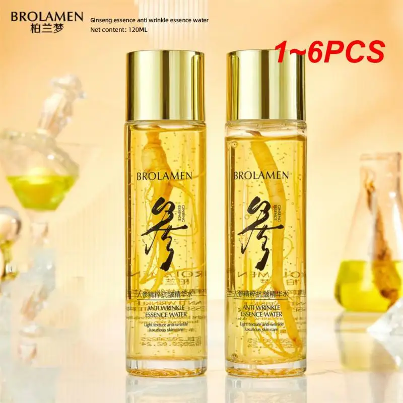 

1~6PCS Facial Serum Hydrating Moisturizing Anti-wrinkle Brightening Water Skin Care Ginseng