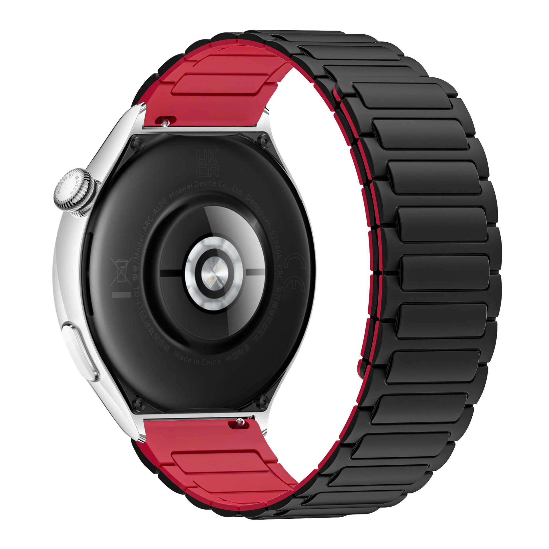 Фото Ремешок 22 мм для Huawei Watch GT5pro 46 мм, силиконовый ремешок, магнитный браслет для Huawei GT5 46 мм GT4 GT2e, спортивный браслет, аксессуар №3