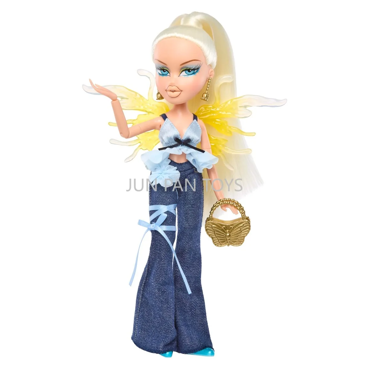Фото MGA Bratz модная Коллекционная кукла Pixiez Yasmin Cloe с фэнтезийными крыльями, аксессуары для красоты, экшн-фигурка, платье для девочек, игрушка в подарок №3