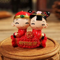 miniature wedding figurine wedding crafts bride and groom century harmony ornaments wedding fashion decoration gifts