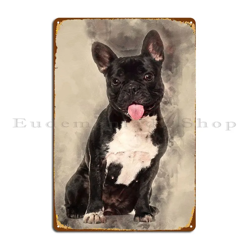 

French Bulldog 15 Years Metal Plaque Poster Pub Plates Plaques Create Cave Printing Tin Sign Poster