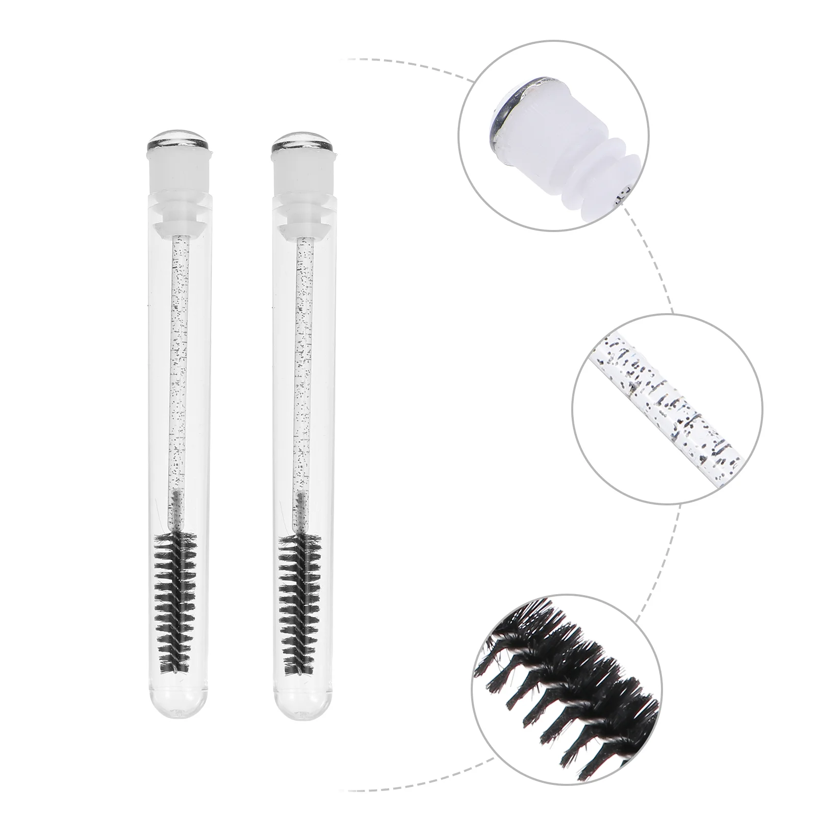 

Eyelash Brushes Mascara Brush Wands Empty Tubes Applicator Tubelip Wand Makeup Lipstick Extensions Extension Lash Spoolie