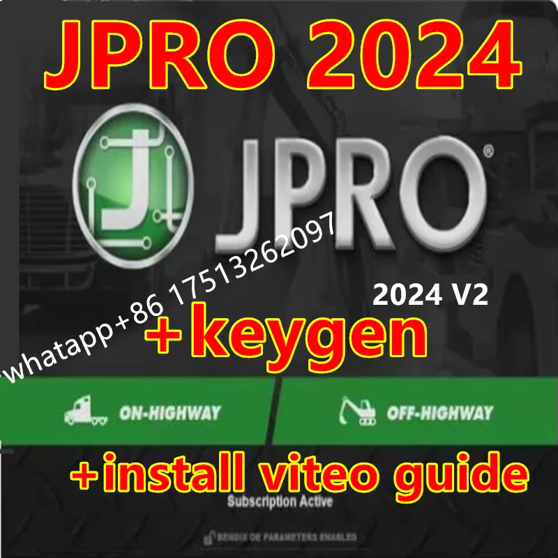 JPRO 2024 v2 Коммерческая Диагностика парка разблокированный генератор ключей +