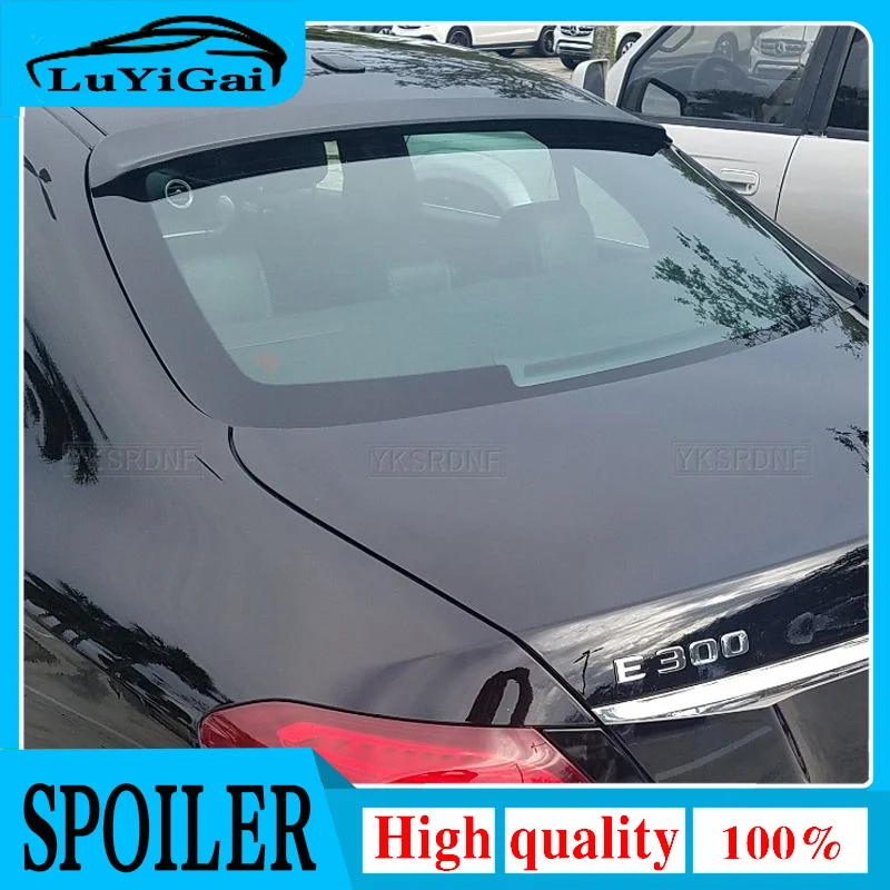 

Для Mercedes-Benz W213 E200 E260 E300 E350 2016-2019 ABS материал, цвет праймера, украшение на хвостовое крыло автомобиля, задний спойлер на крышу