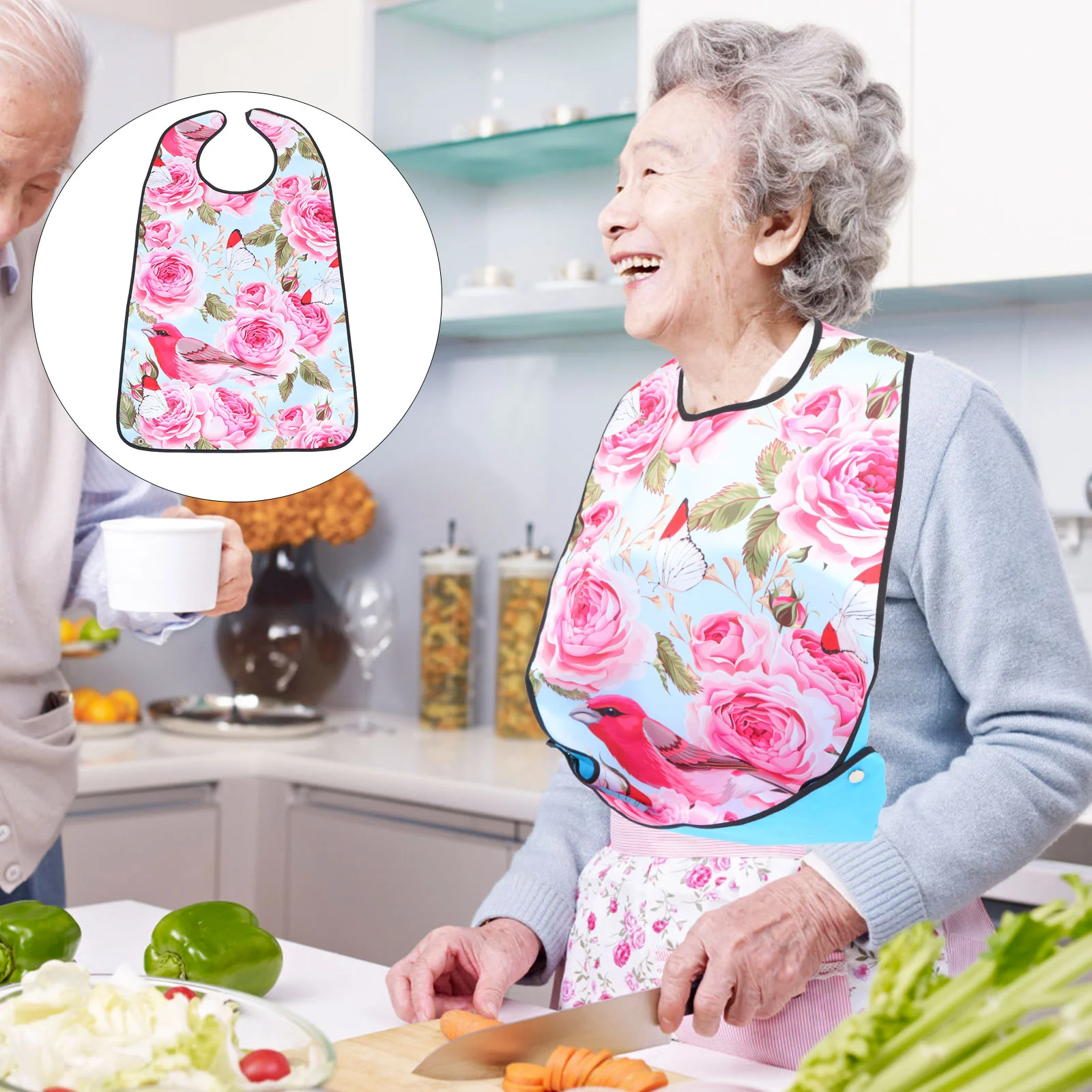 

Elderly Eating Bib Bib Adults Adult Eating Apron Eating Bibs Cloths Men Adult Bib Male Elderly Bib