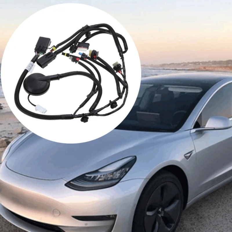 

Suitable for Model 3 2567961-00-B 25679600B Front-end Module Fog Wire LED Wiring Harness Accessory