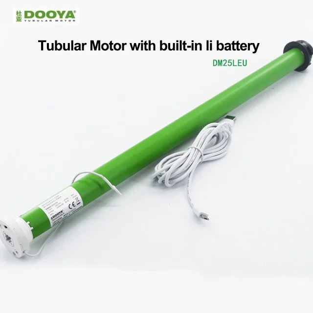 Dooya Интеллектуальная батарея DM25LEU двигатель WIFI Zigbee трубчатая 38 мм трубка для