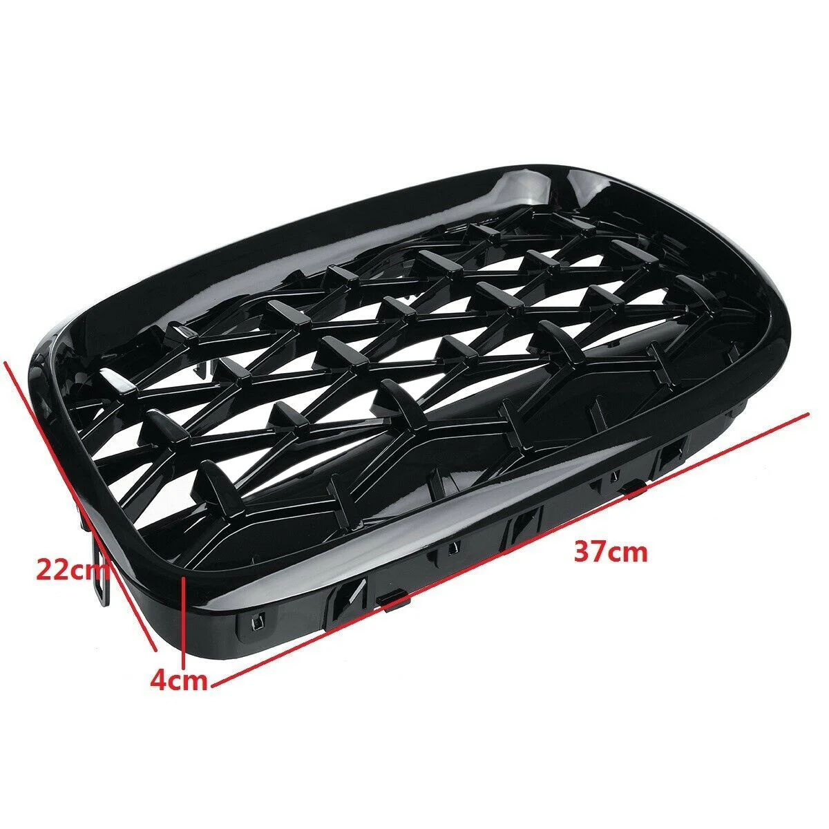 Автомобильные алмазные грили передний Гриль Для почки хромированная сетка