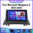 Автомагнитола 2 Din Android 10 для Renault Megane 2 2002-2009, мультимедийный видеоплеер, навигация, GPS, стерео экран, Авторадио для Carplay
