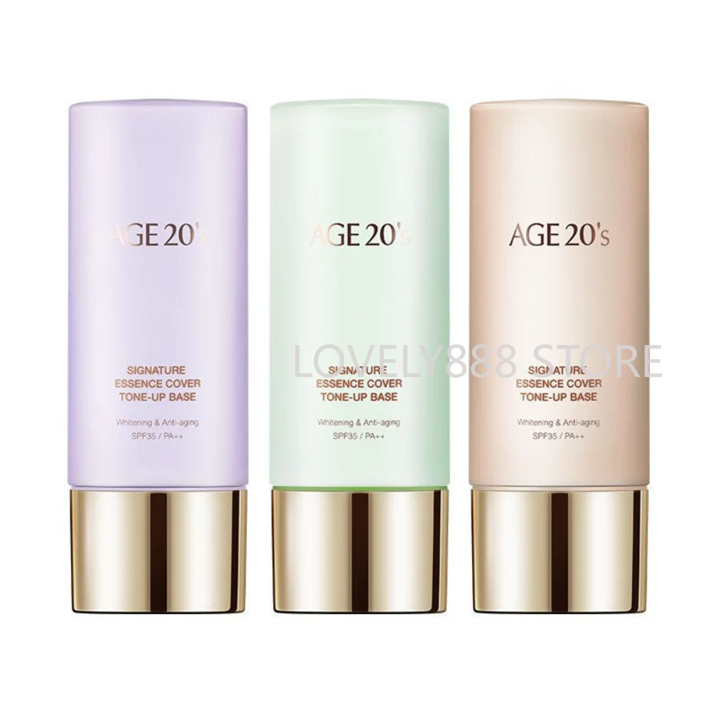 

Korea Age20's 3 Color Isolation Cream Makeup Primer 40ml Sunscreen Concealer Moisturizing Oil Control Makeup Foundation Base