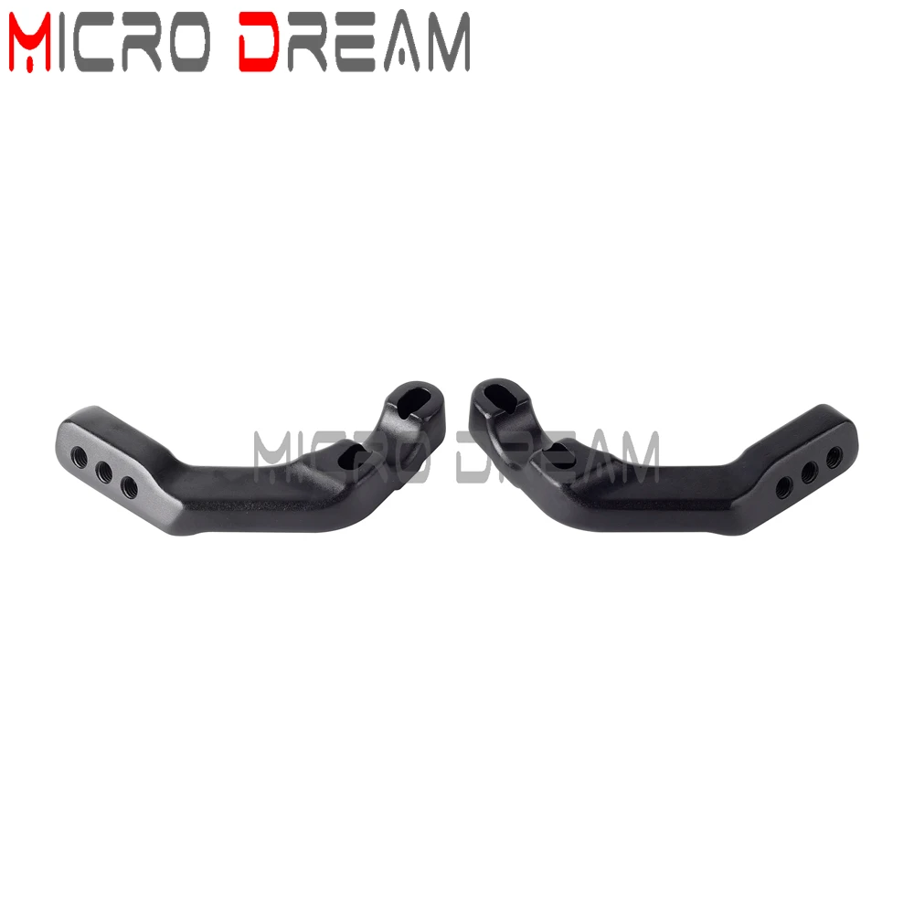 1 пара матовых черных алюминиевых зажимов для крепления на кронштейне