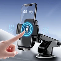 adjustable strong sticky anti shake stabilizer sun visor stand auto phone holder automatic clip dashboard