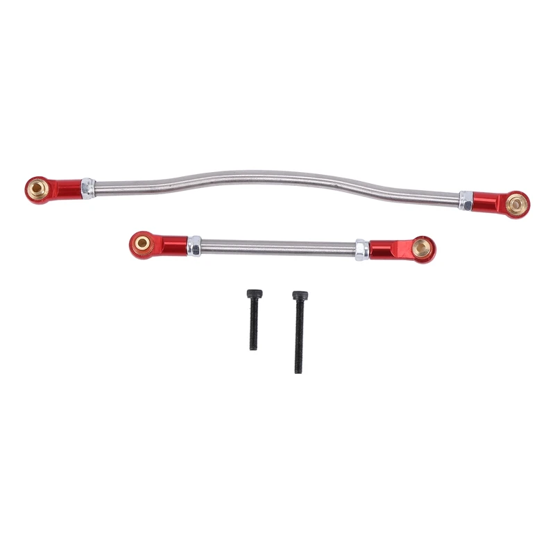 

2 шт. регулируемый стержень рулевого управления металлический конец стержня для 1/10 RC гусеничного автомобиля осевой Каприс 1,9 UTB AXI03004 части