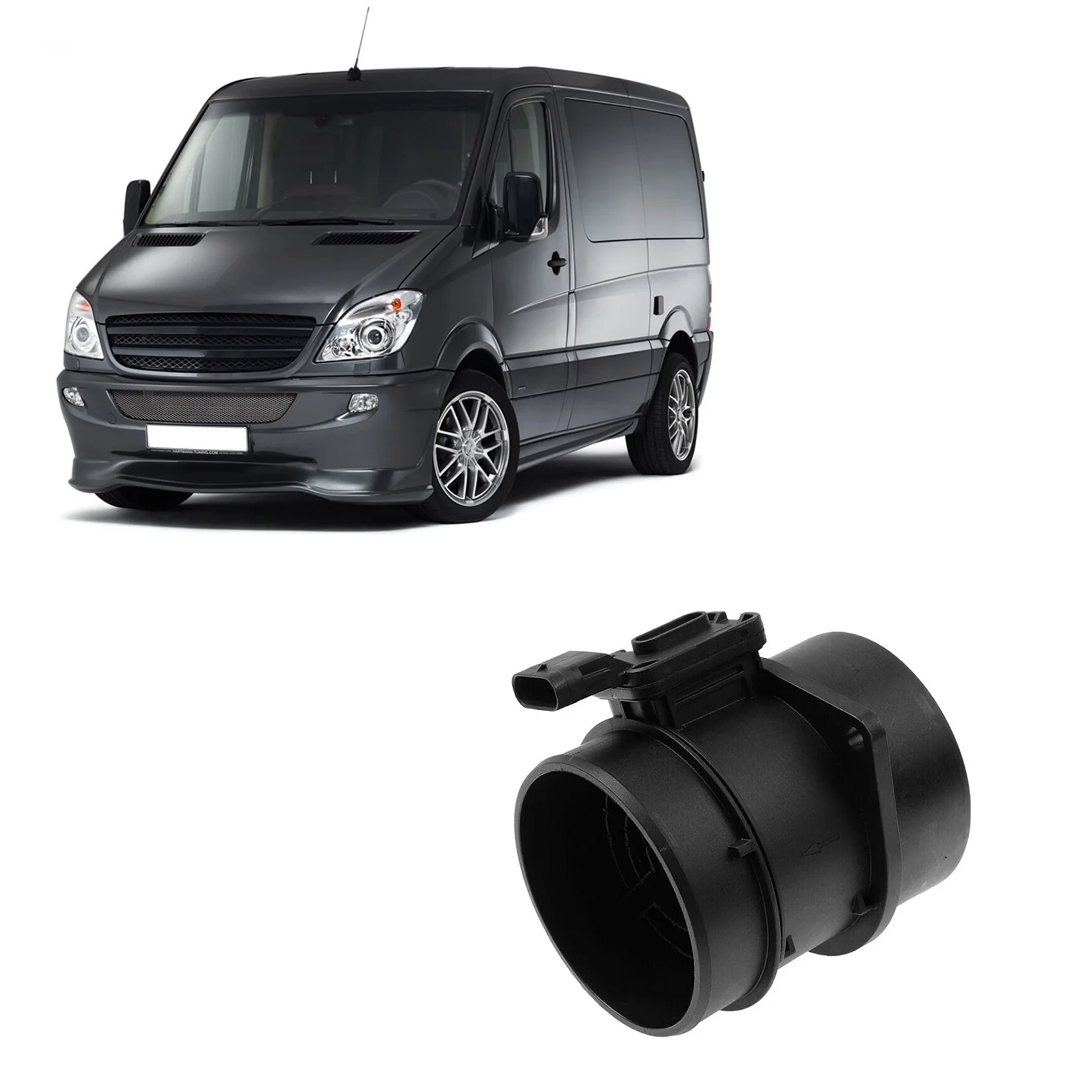 Датчик массового расхода воздуха 5WK98101 A6450900048 6450900048 MAF для класса E A207 V-Class Vito Tourer W447