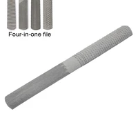 1pcs 4 in 1 woodworking file mahogany diy wooden fitter finishing file semicircle high carbon steel flat wood file hand tool