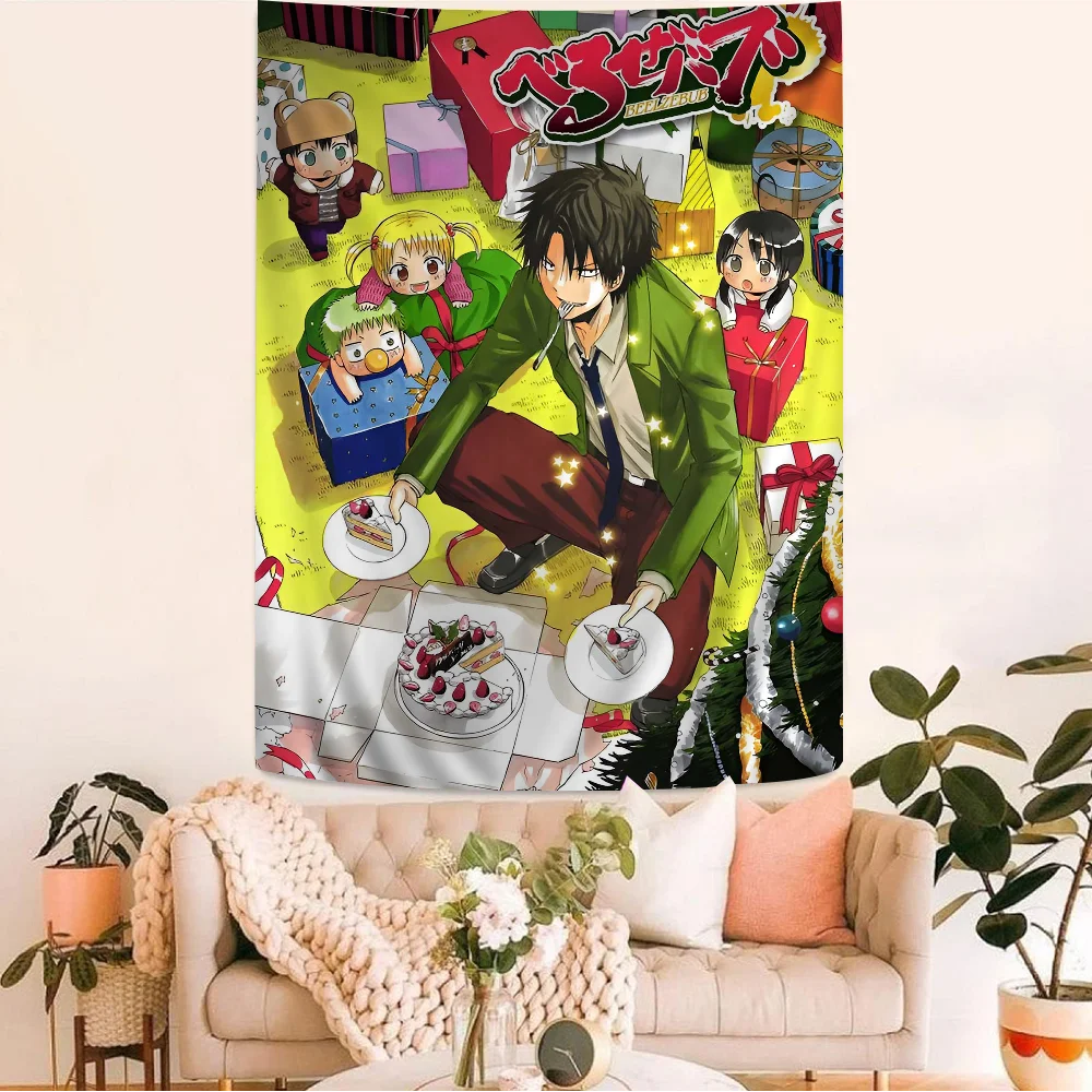 Beelzebub Hanging Bohemian Tapestry Wall Tapestries Mandala Cheap Hippie