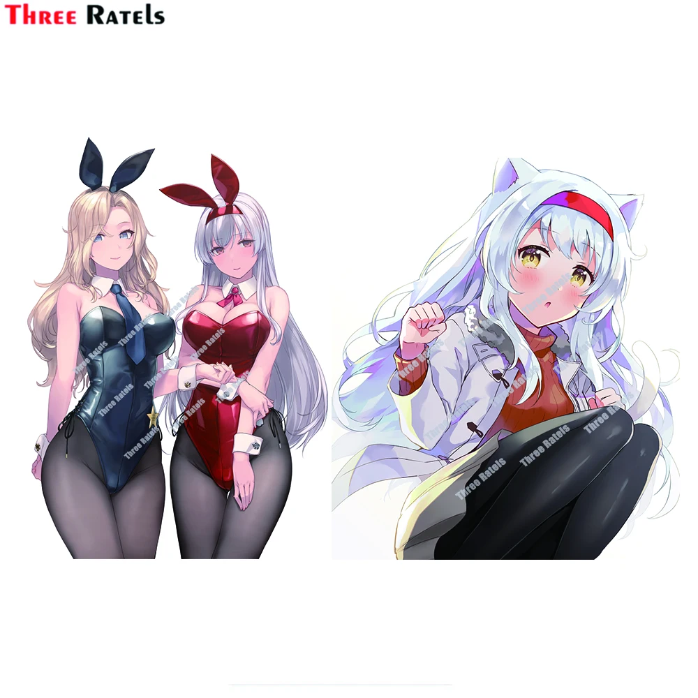 

Three Ratels D727 Creative Anime Character Shoukaku Kantai Collection Personality Car Sticker PVC Auto Decorative Accessories