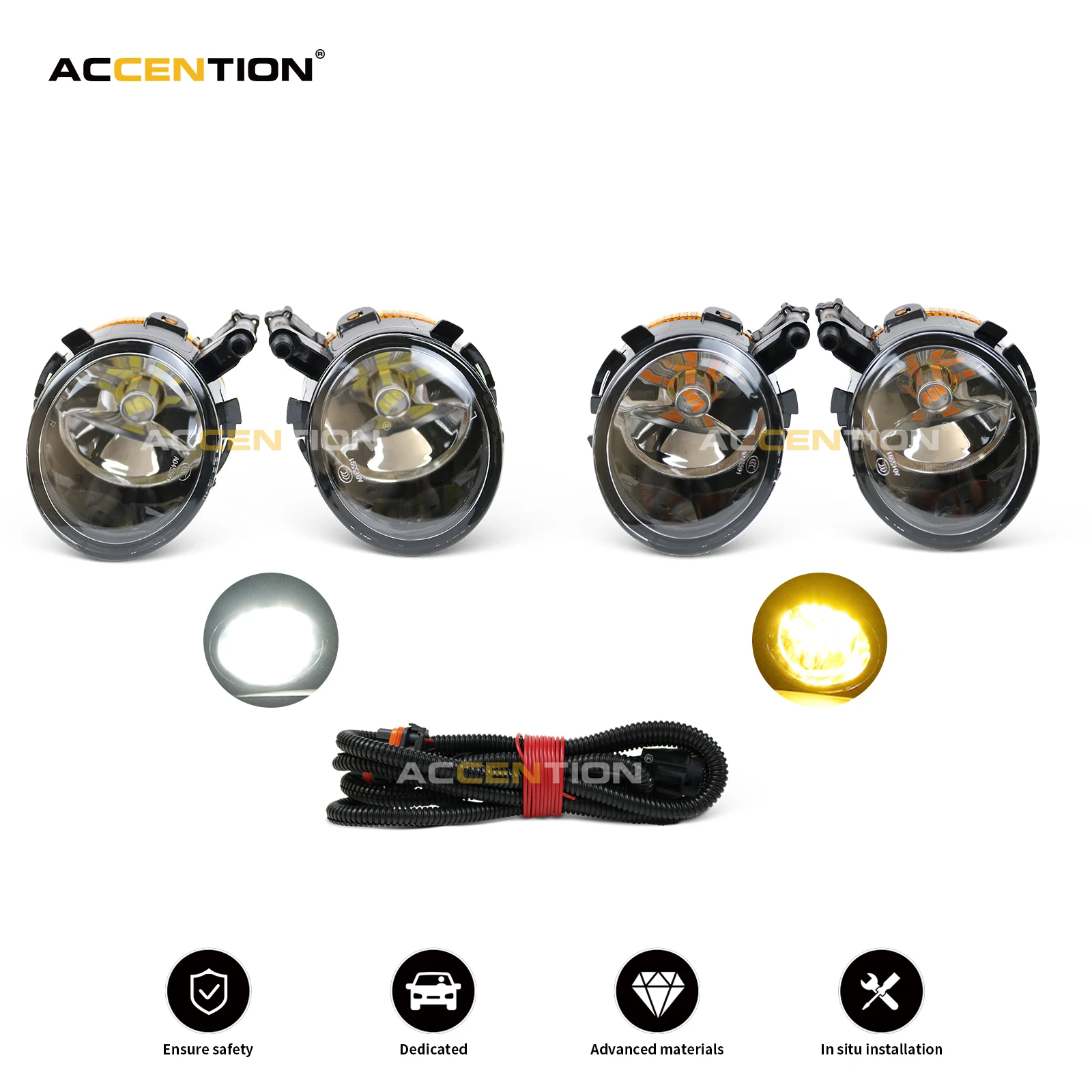 

Car LED Light For Altea Leon Seat 2007 2008 2009 2010 2011 2012 2013 Front LED Fog Light Fog Lamp