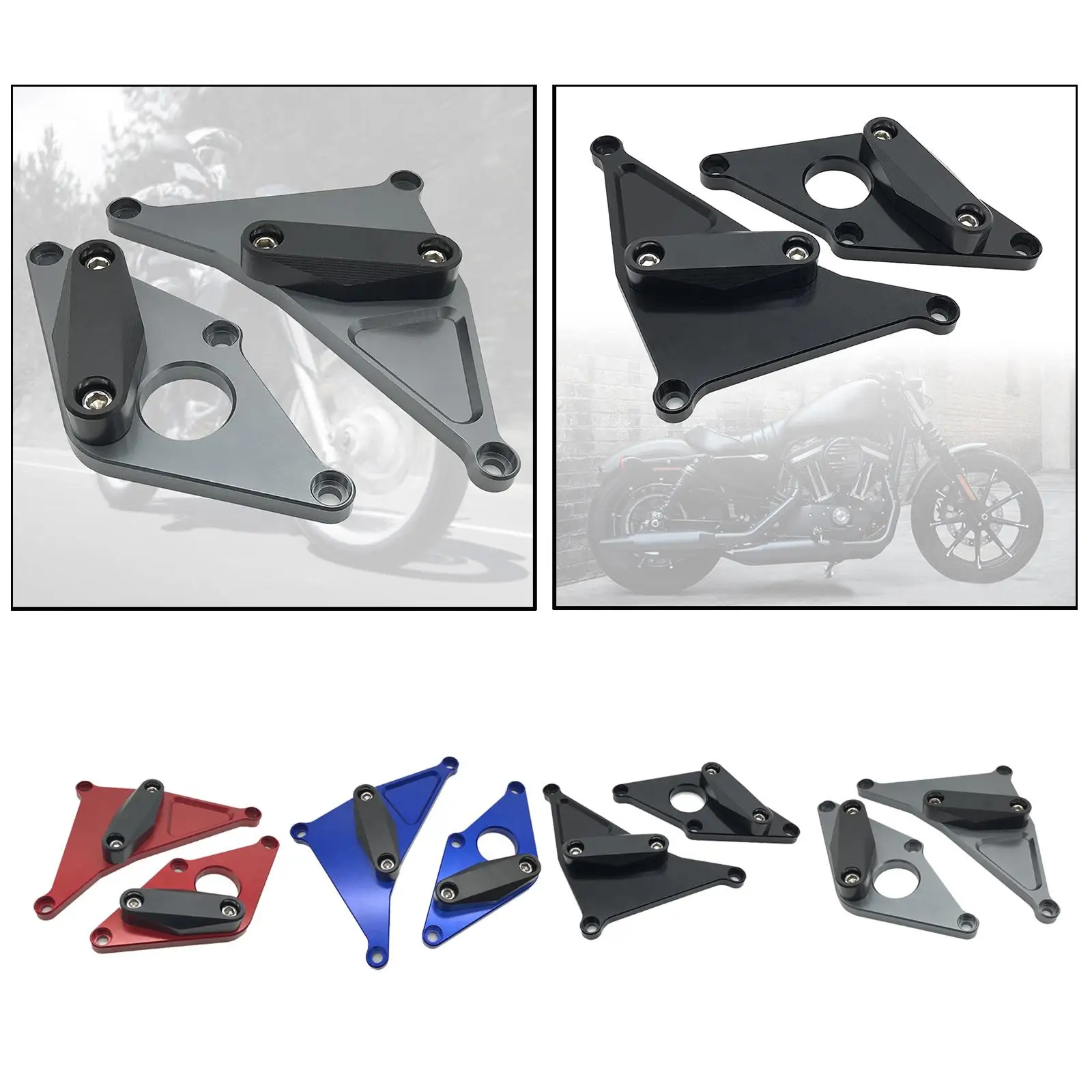 

Комплект из 2 защитных чехлов для мотоцикла, подходит для SUZUKI 2016 2018