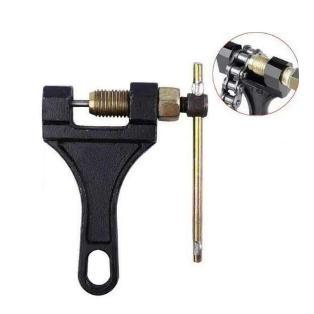 

1Pcs 420-530 Motorcycle Chain Breaker Link Removal Splitter Tricycle Bicycle Chain Cutter Riveting Tool Motorcycle Repair Tool
