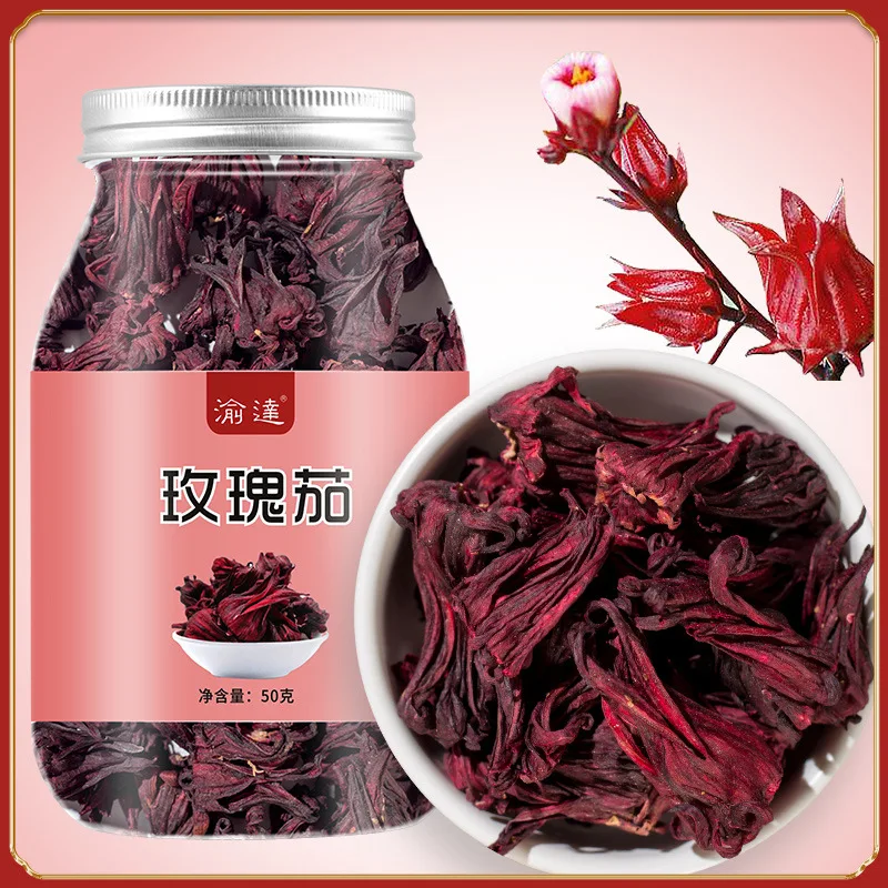 

Buy 1 Get 1 Free Yunnan Premium Roselle Flower Tea Beauty Health Slimming Flower Tea Wedding Decoration Vitamin C Citric Acid