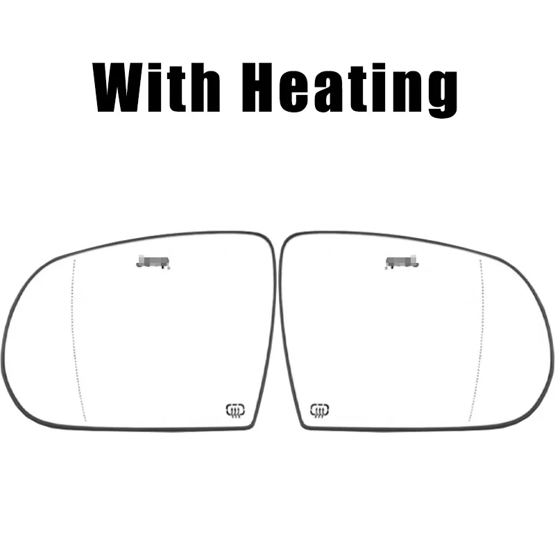 

Внешнее боковое Автомобильное зеркало заднего вида, светоотражающие линзы из стекла с подогревом для слепых зон, автомобильные аксессуары для GAC FIAT Jeep Compass 2017-2021