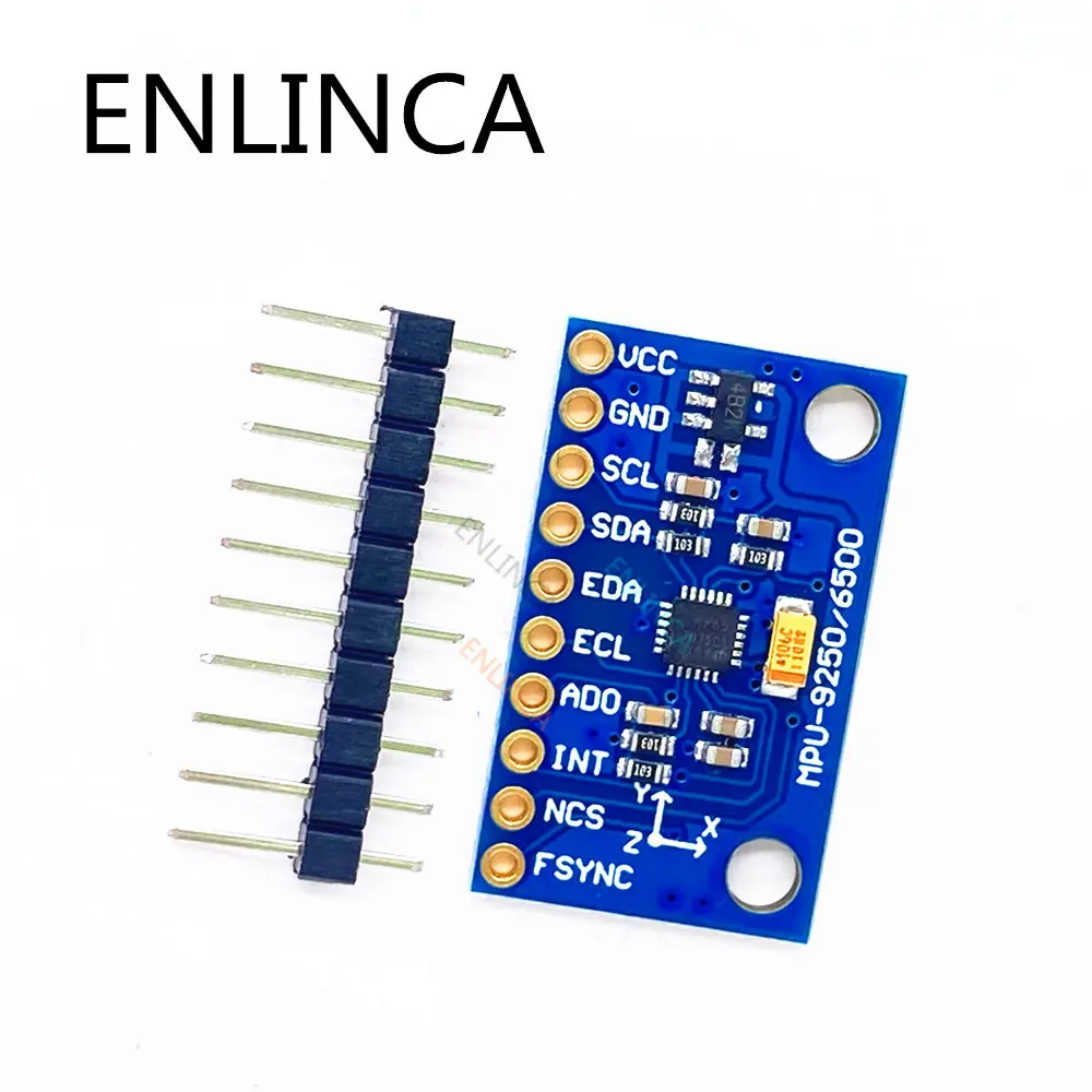 SPI IIC/I2C GY-9250 9-осевое отношение + гироскоп + акселератор + магнитометр сенсорная плата модуль MPU9250 3-5 В мощность