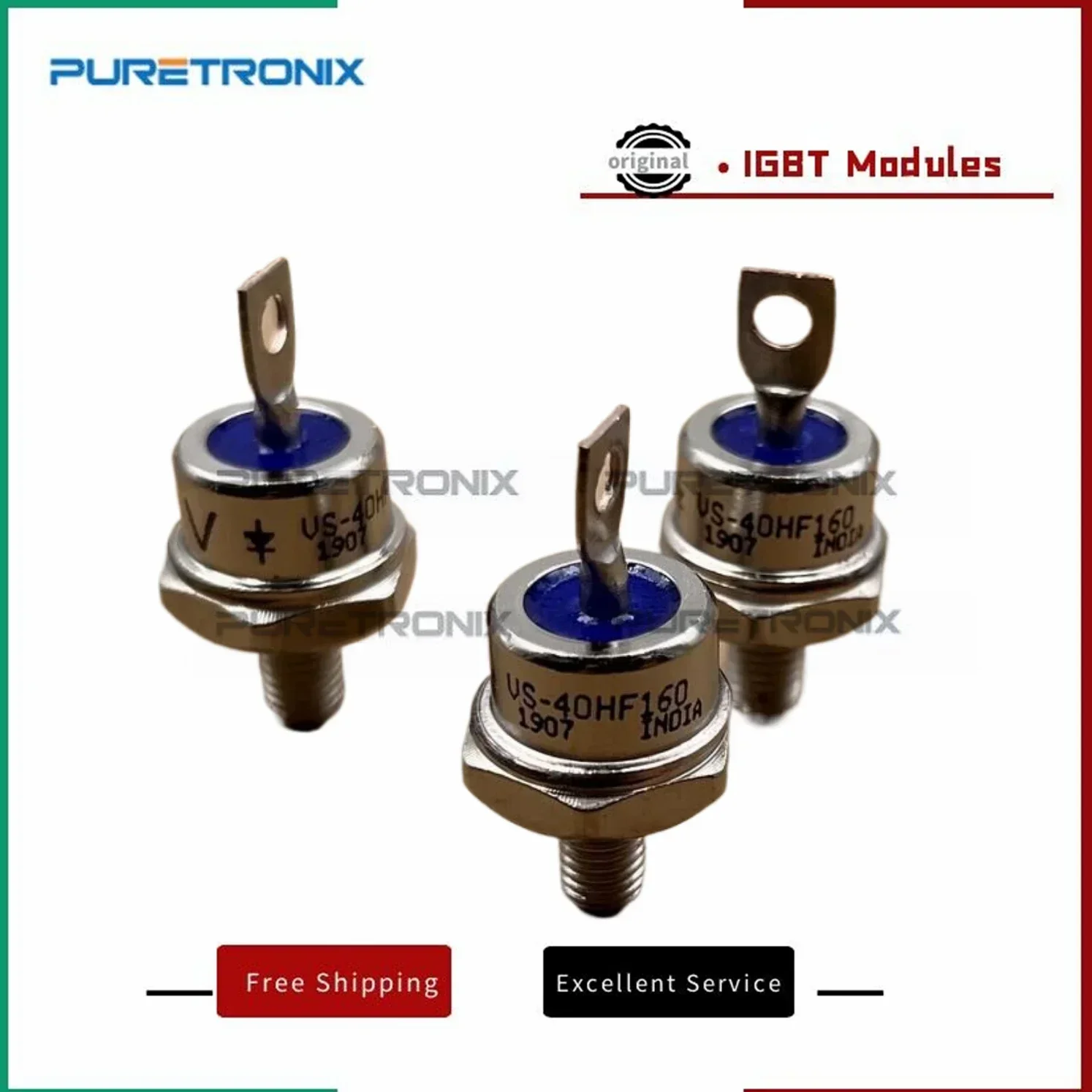 

Диоды для кондиционеров VS-40HF160 VS-40HF140 VS-40HF120 VS-40HF80 VS-40HFR160 VS-85HFR80 VS-85HF120 VS-85HFR120 VS-85HFR160 VS-85HF160