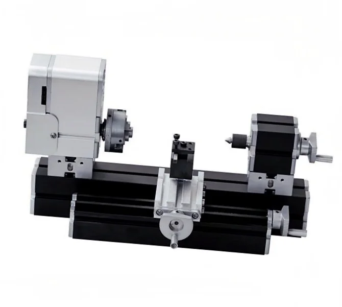 2022 12V 3A 36W DIY Enhanced mini metal Lathe for hobby/children education/model-making