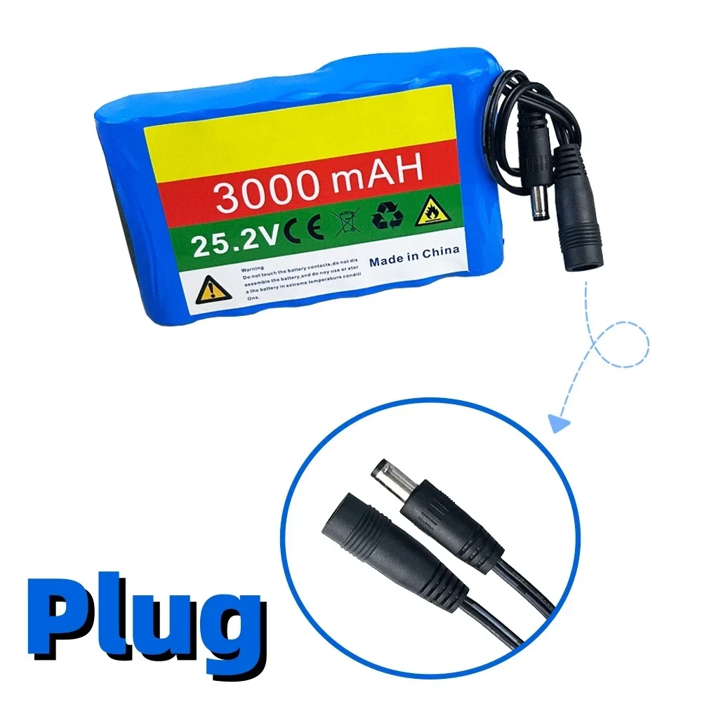 Литиевая аккумуляторная батарея 25 2 В 3 Ач 6s1p 18650 подходит для аккумулятора