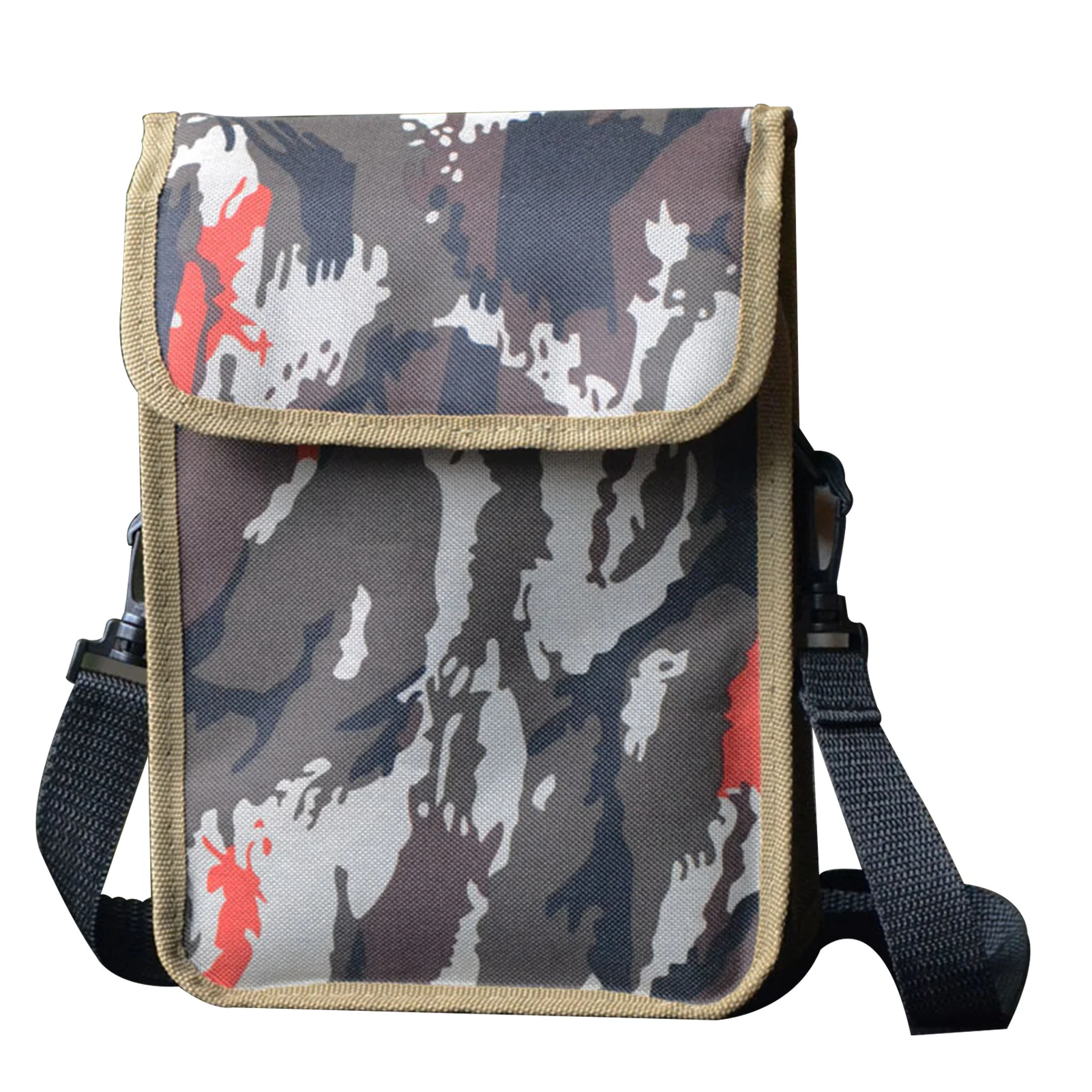 

Camouflage One-Shoulder Cross Bag One-Shoulder Cross Bag Engineer Shovel Storage Bag Camping Tool Protective Sleeve For