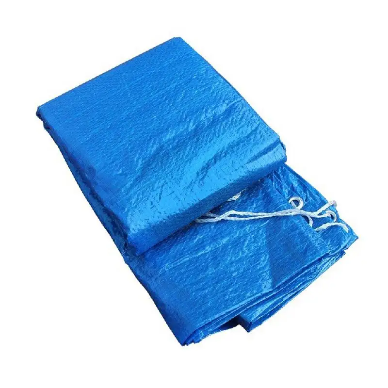 

Round Rectangular Pool Cover Waterproof Dustproof Mat Pool Accessories For 244/366/305cm Swimming Pool Solar Covers