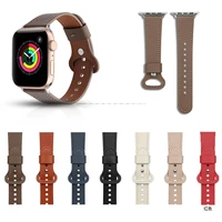 apple watch band iwatch 7 leather watch band apple 3456se leather watch band women 38mm44mm universal accessories free shipping