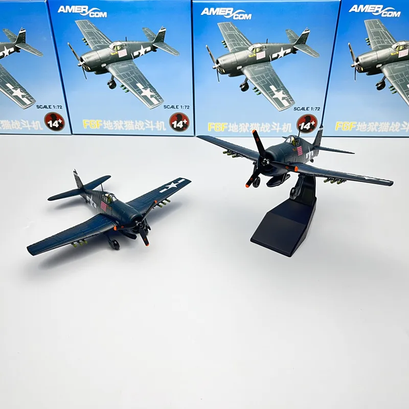 

Модель NX 1/72 армии США F6F, модель бойца Hellcat, стандартная модель готовой военной модели самолета, украшения