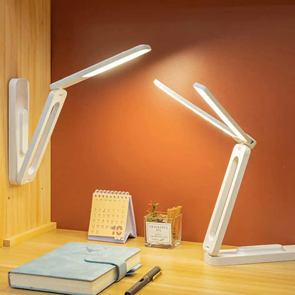 

Desk Lamp Reliable Three-level Color Temperature Easy Storage No Flicker LED Desk Lamp Home Supply