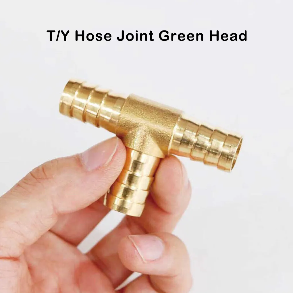 

6pcs set T Y Fitting 6mm 8mm 10mm Connector Pipe Crosses Straight Joint