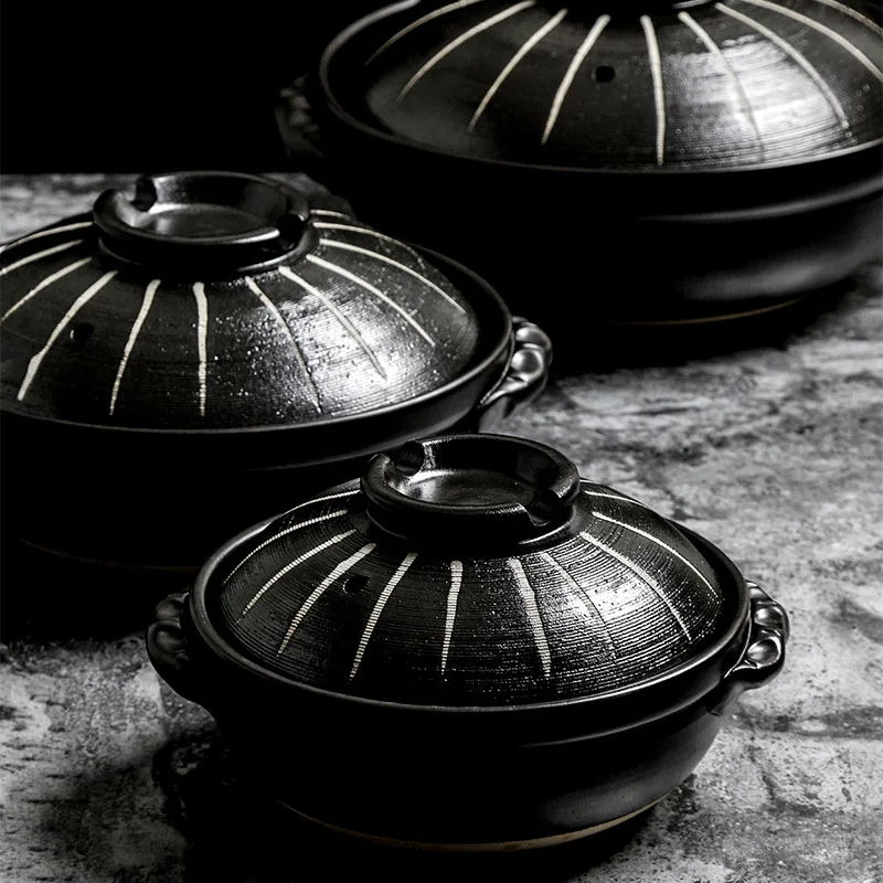 

Японская термостойкая Бытовая Керамическая кастрюля для приготовления супа