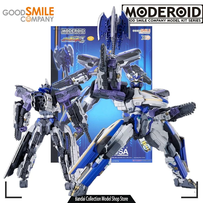 

Gsc Original Model Kit MODEROID Shinkansen Transforming Robot Shinkalion Z Anime Action Figure Assembly Model Toy Gift for Boys