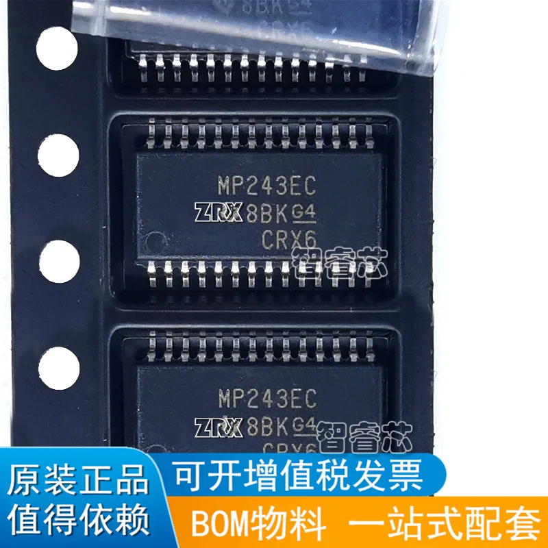 

10Pcs/Lot New Original MAX3243ECPWR MAX3243E MP243EC TSSOP28 RS232 Transceiver IC Chip
