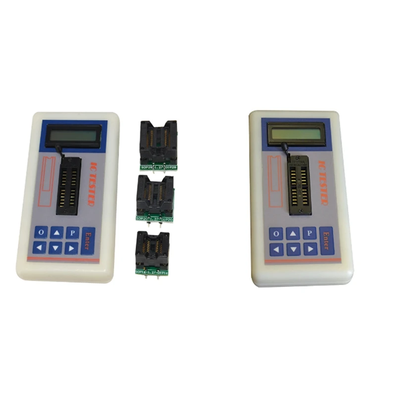 

1Set Transistor Tester Online Maintenance Digital LED Transistor IC Chips Tester IC Tester (A)