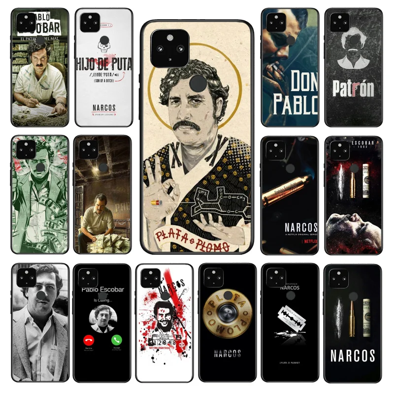 

Narcos TV Series Pablo Escobar Phone Case for Google Pixel 7 6A 6 Pro 5A 4A 3A Pixel 4 XL Pixel 5 6 4 3 XL 3A XL