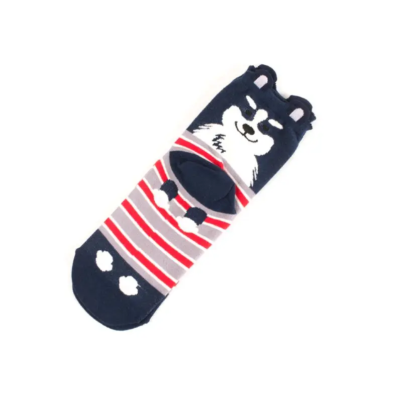 

HUYU женские повседневные хлопковые носки с милыми животными и собаками, подарки для женщин