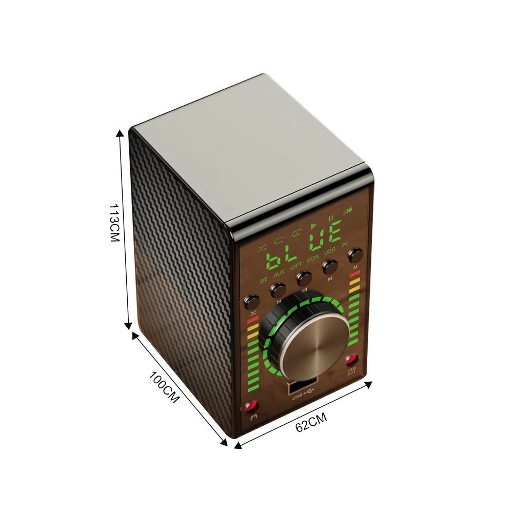 AIYIMA мини усилитель мощности MA12070 HiFi Bluetooth 5 0 звуковой стерео аудио оптоволоконный
